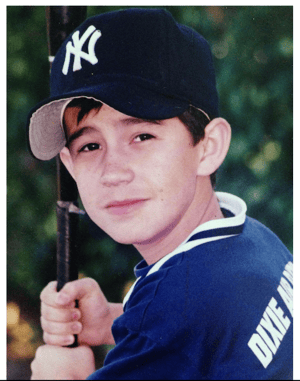 Throwback photo of Christopher