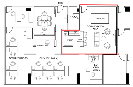 BrightGauge floor plan_collaboration area