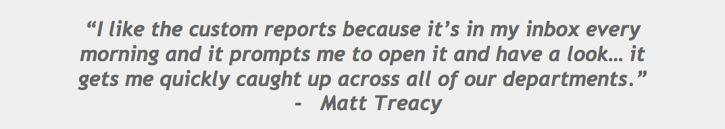 BrightGauge_Origin IT_Matt Treacy custom report quote