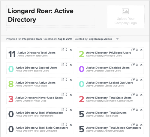 sample liongard report in brightgauge