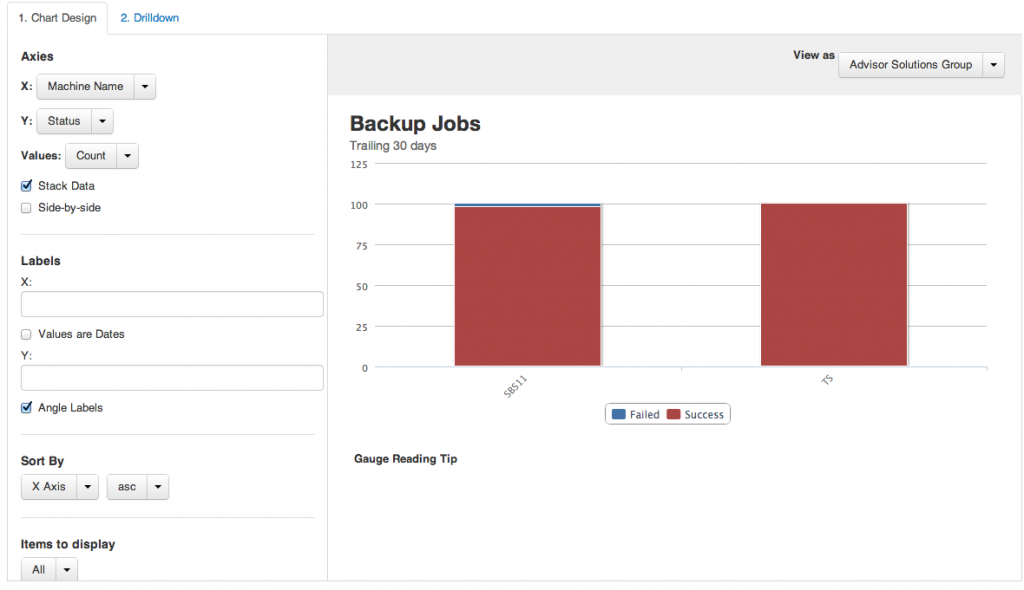 LabTech Software Custom Backup Reporting