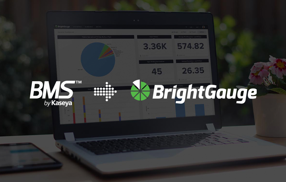 BrightGauge Announces New Integration with BMS by Kaseya
